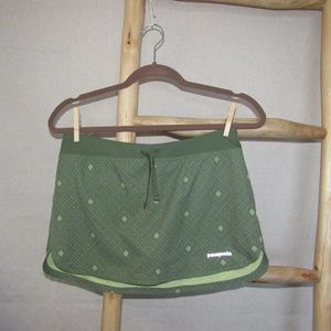 Patagonia Olive Green Running skirt